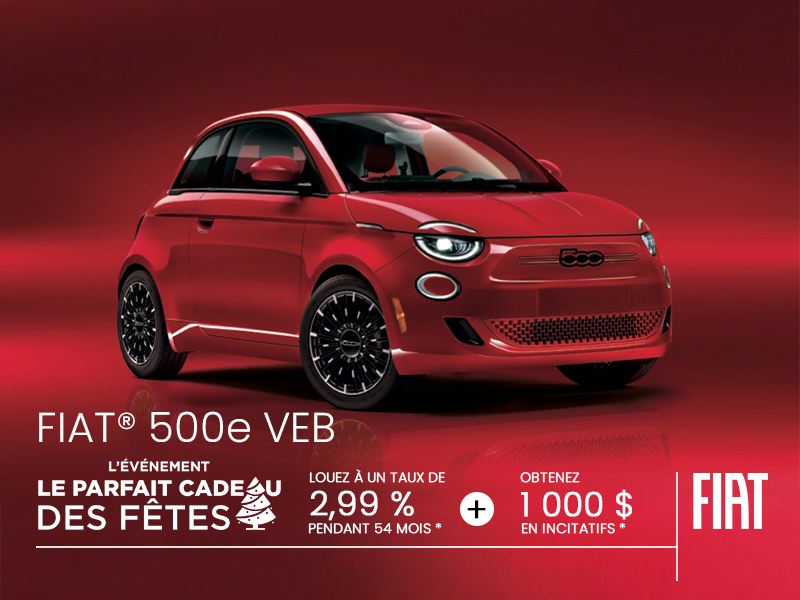 Le Fiat 500e VEB 2024