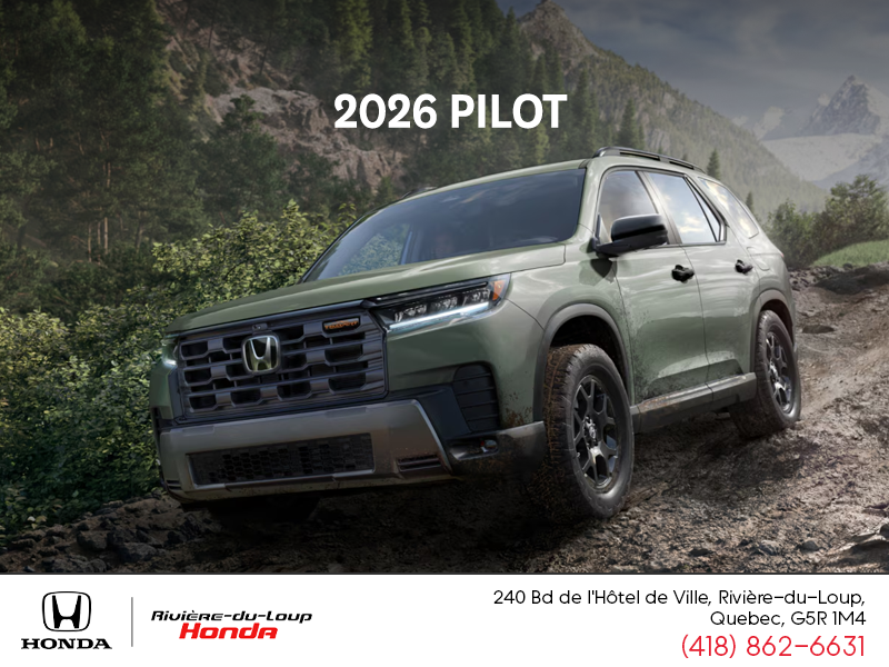 2026 Honda Pilot