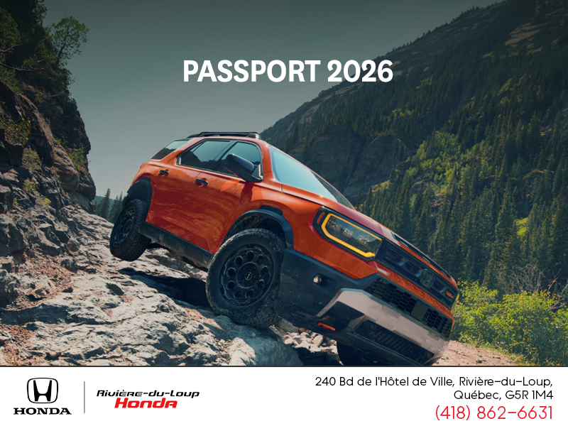 Honda Passport 2026