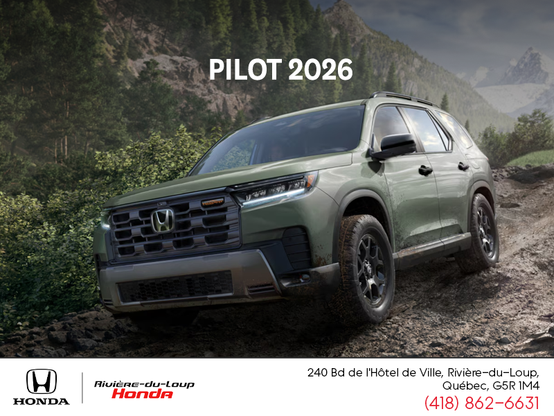 Honda Pilot 2026