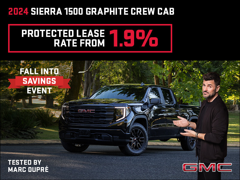 The 2024 GMC Sierra 1500 Graphite