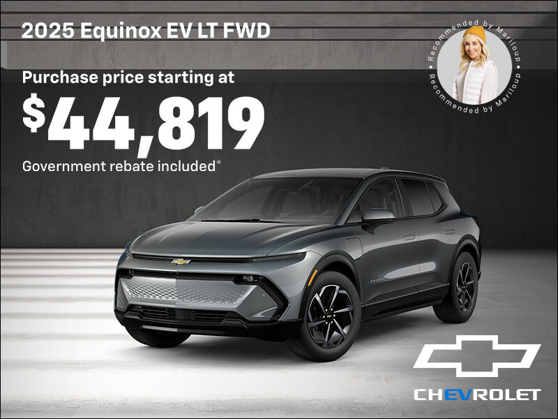 Get the 2025 Chevrolet Equinox EV