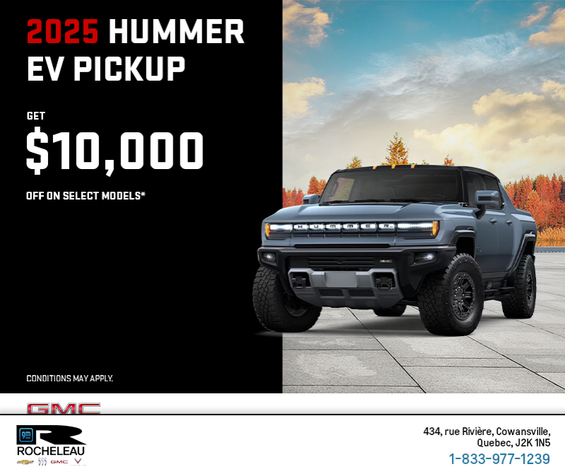 The 2025 GMC Hummer EV SUV