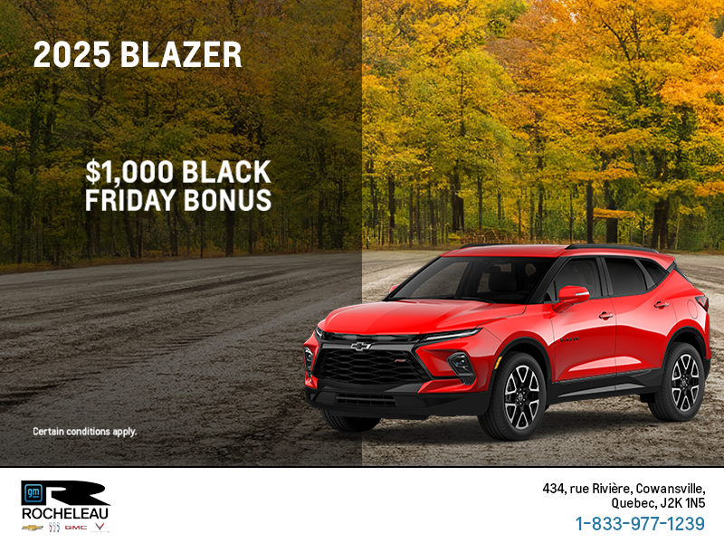 Get the 2025 Chevrolet Blazer