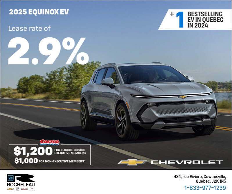Get the 2025 Chevrolet Equinox EV