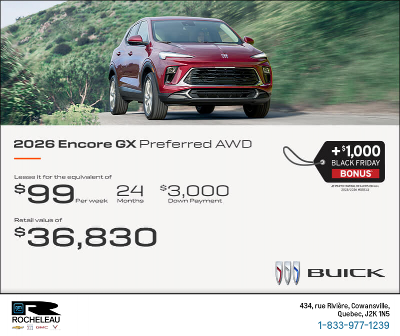 Get the 2026 Buick Encore GX