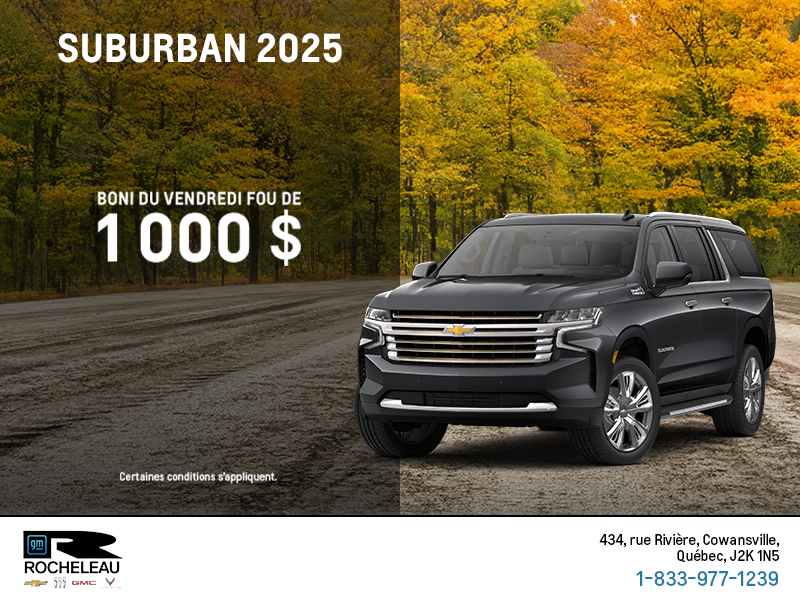 Le Chevrolet Suburban 2025