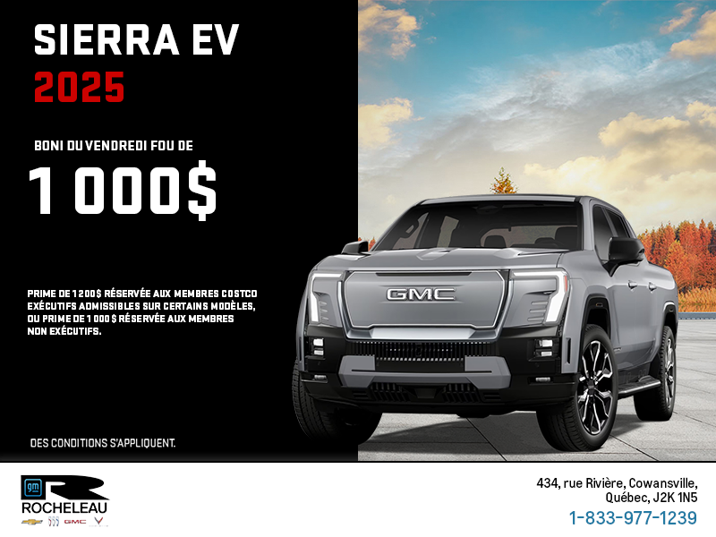 Le GMC Sierra EV 2025