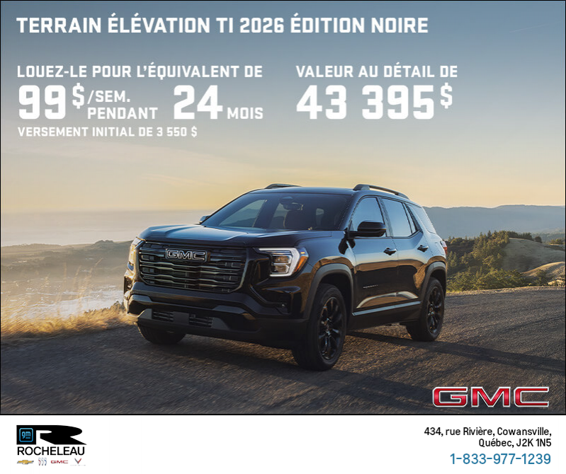 Le GMC Terrain 2026