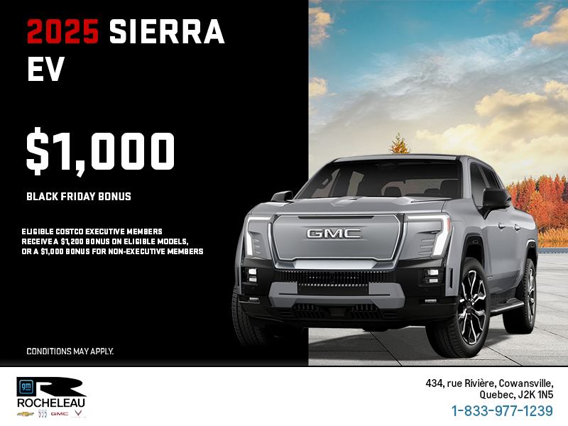 The 2025 GMC Sierra EV