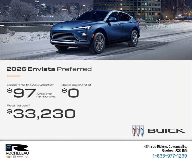 Get the 2026 Buick Envista