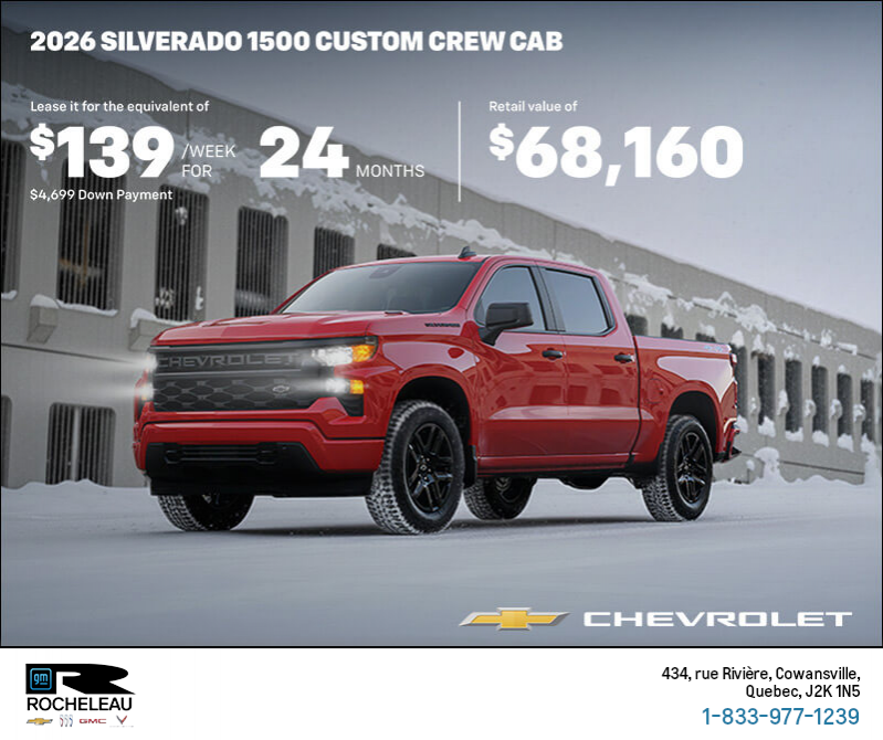 Get the 2026 Chevrolet Silverado 1500