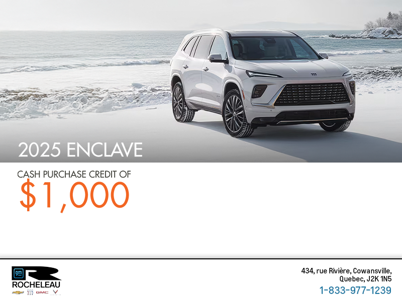 Get the 2025 Buick Enclave