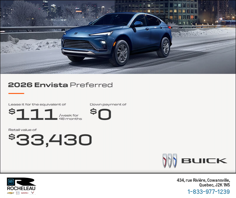 Get the 2026 Buick Envista