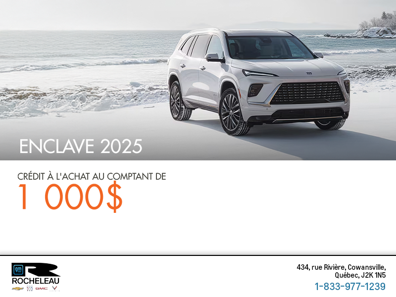 Procurez-vous le Buick Enclave 2025