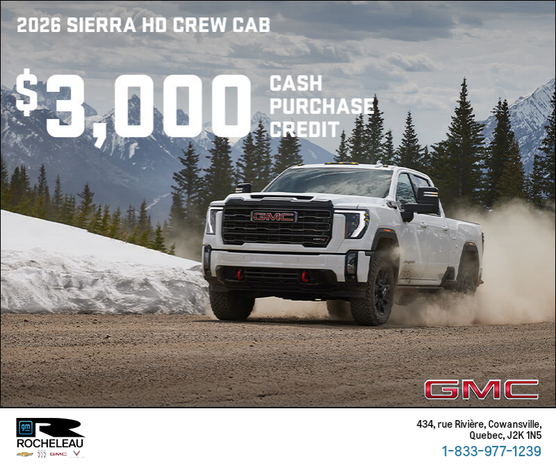 The 2026 GMC Sierra HD