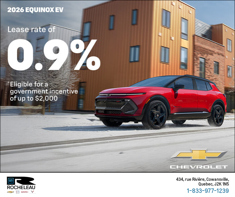Get the 2026 Chevrolet Equinox EV