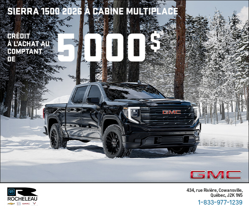 Le GMC Sierra 1500 2026