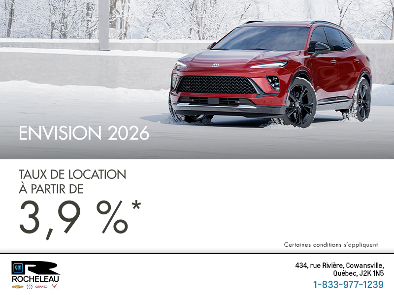 Procurez-vous la Buick Envision 2026