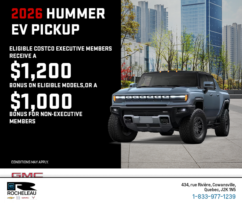 The 2026 GMC Hummer EV Pickup