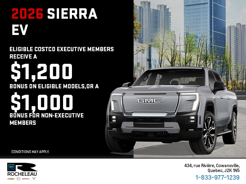 The 2026 GMC Sierra EV