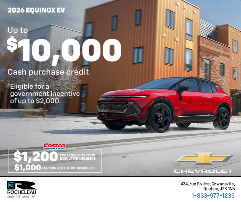 Get the 2026 Chevrolet Equinox EV