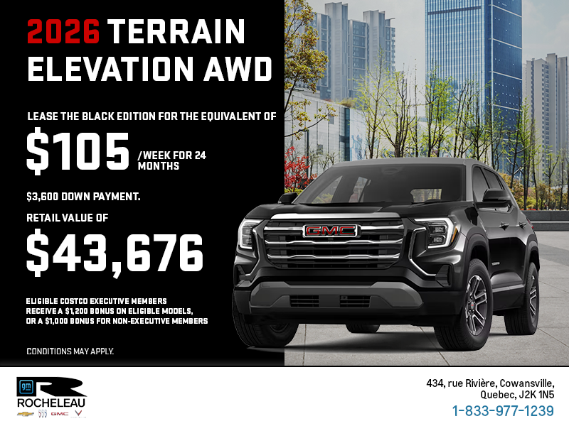 The 2026 GMC Terrain