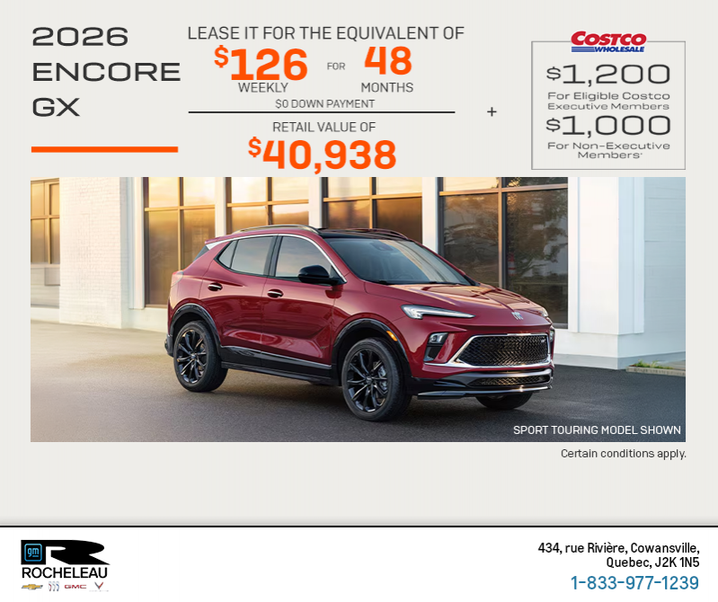 Get the 2026 Buick Encore GX
