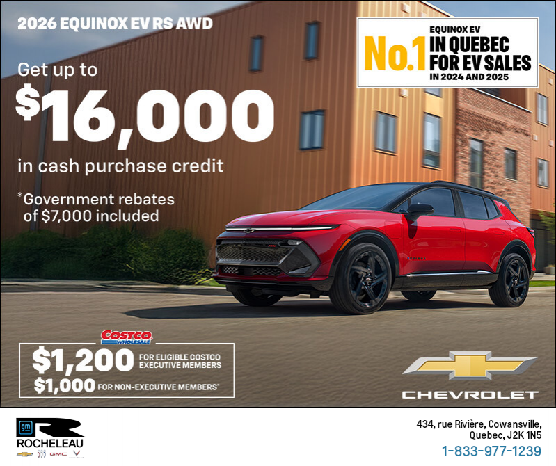 Get the 2026 Chevrolet Equinox EV