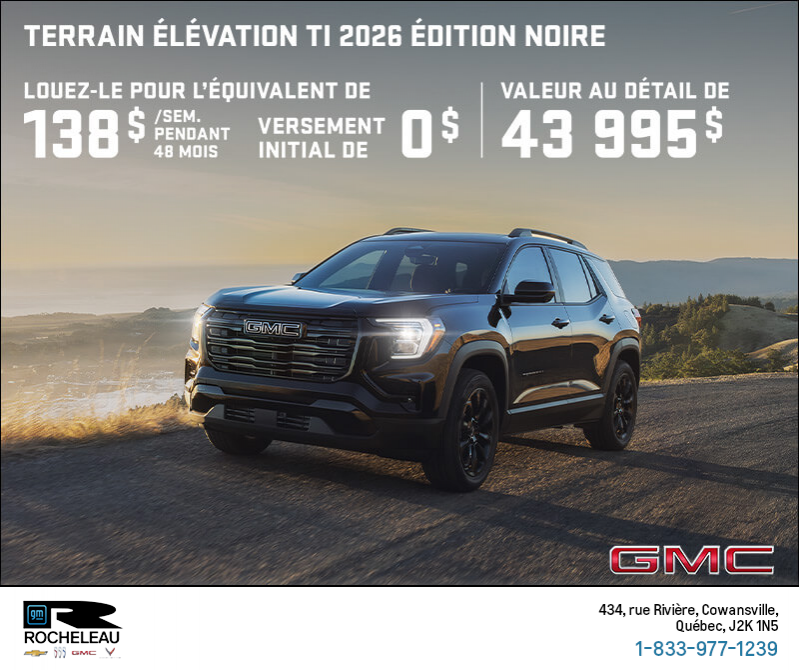 Le GMC Terrain 2026