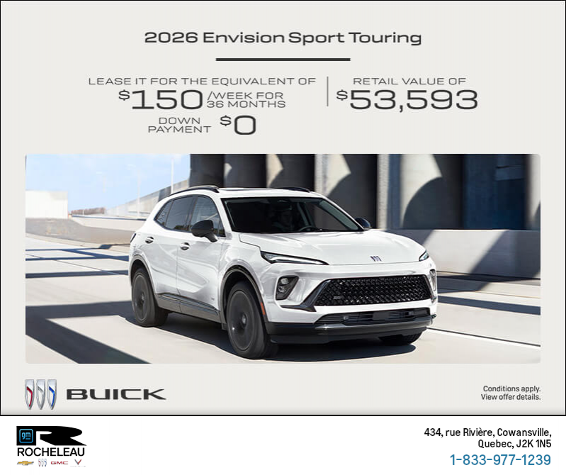 Get the 2026 Buick Envision