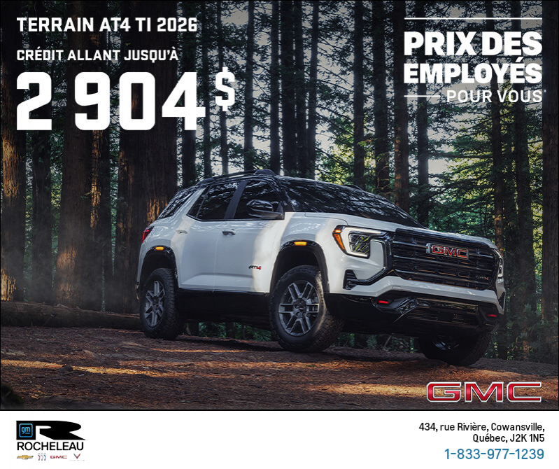 Le GMC Terrain 2026