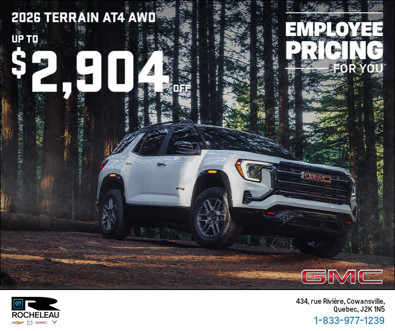 The 2026 GMC Terrain