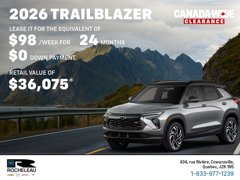 2026 Chevrolet Trailblazer