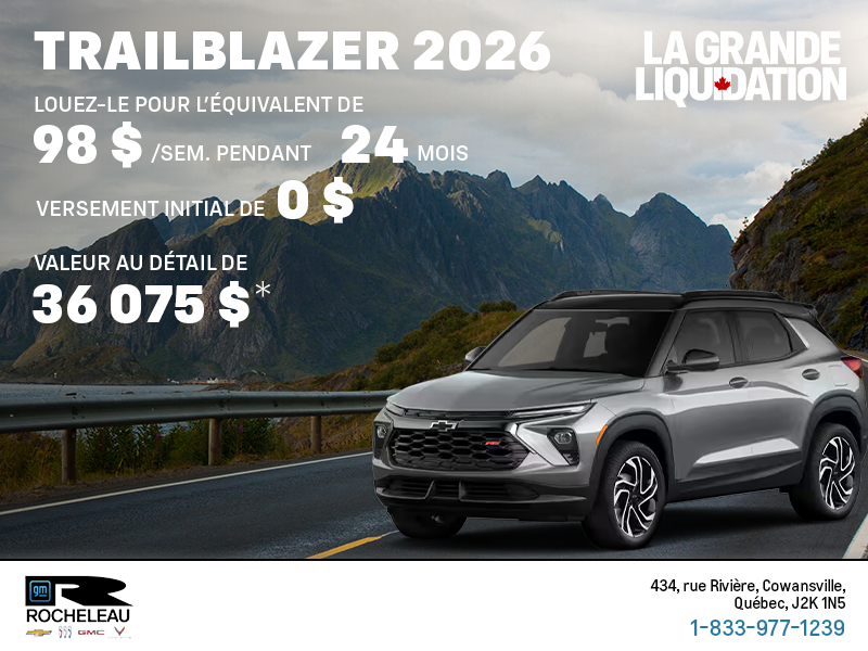 Chevrolet Trailblazer 2026