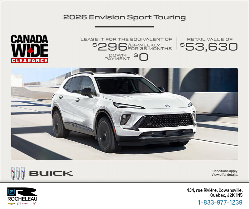 Get the 2026 Buick Envision
