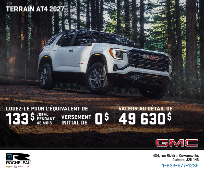 Le GMC Terrain AT4 2027