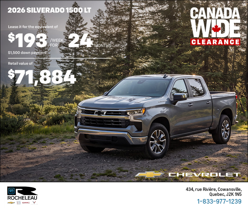 The 2026 Chevrolet Silverado 1500 LT