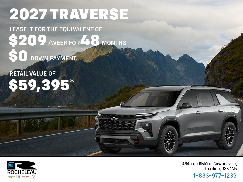 2027 Chevrolet Traverse
