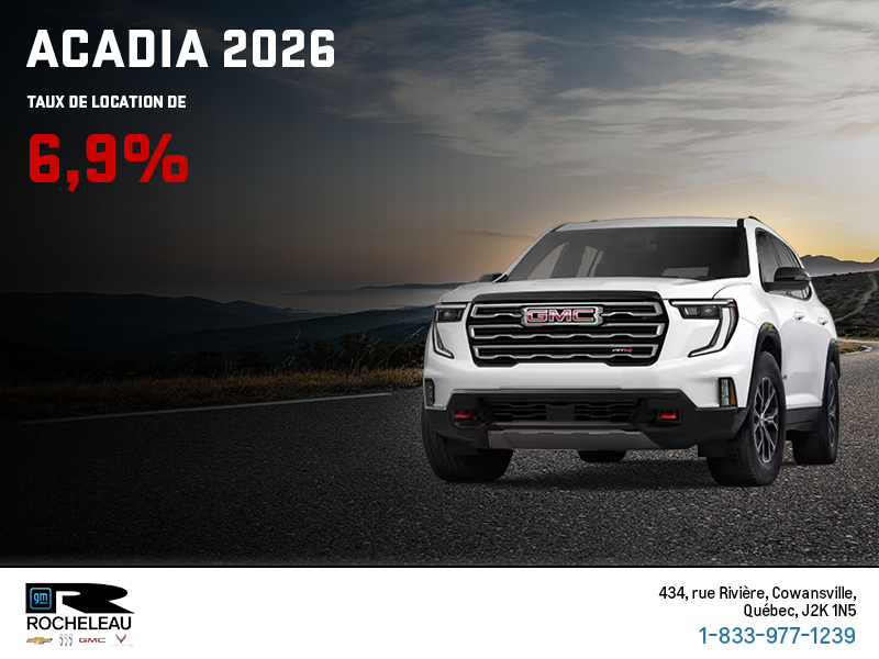 Le GMC Acadia 2026