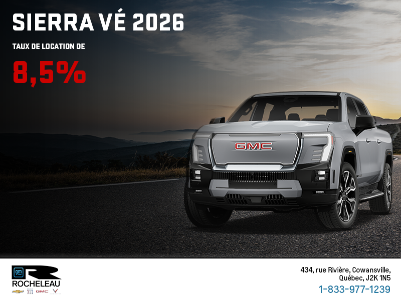 Le GMC Sierra EV 2026