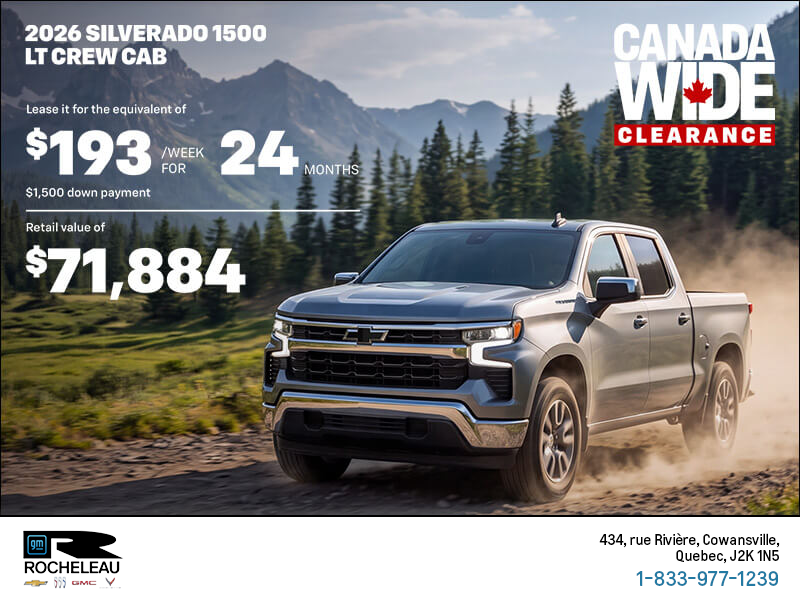 The 2026 Chevrolet Silverado 1500 LT