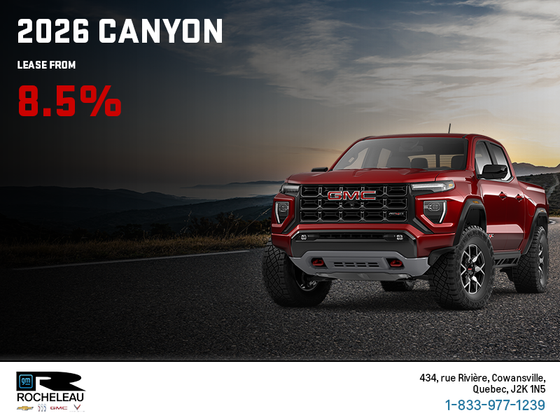 The 2026 GMC Canyon
