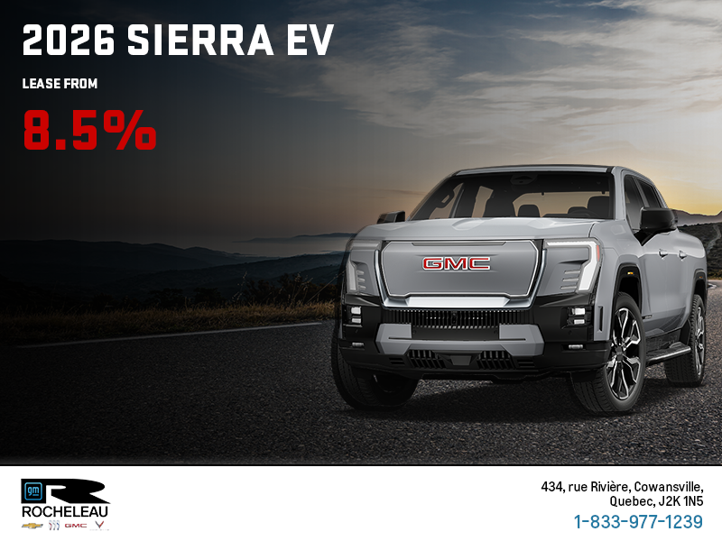 The 2026 GMC Sierra EV