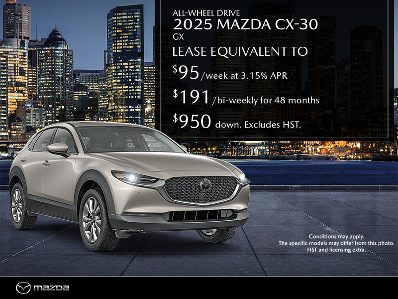 Get the 2025 Mazda CX-30