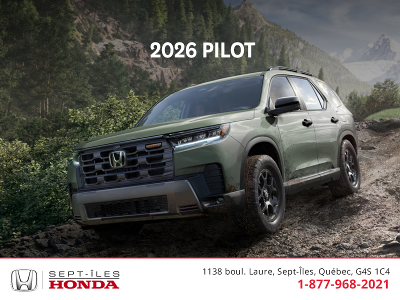 2026 Honda Pilot