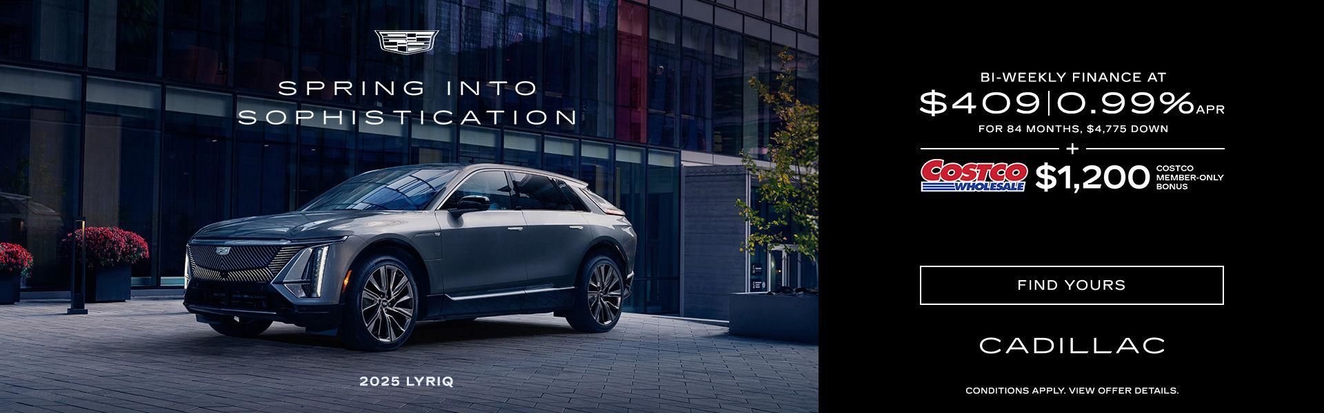 Cadillac -  AWD Lyriq Finance | COSTCO_9