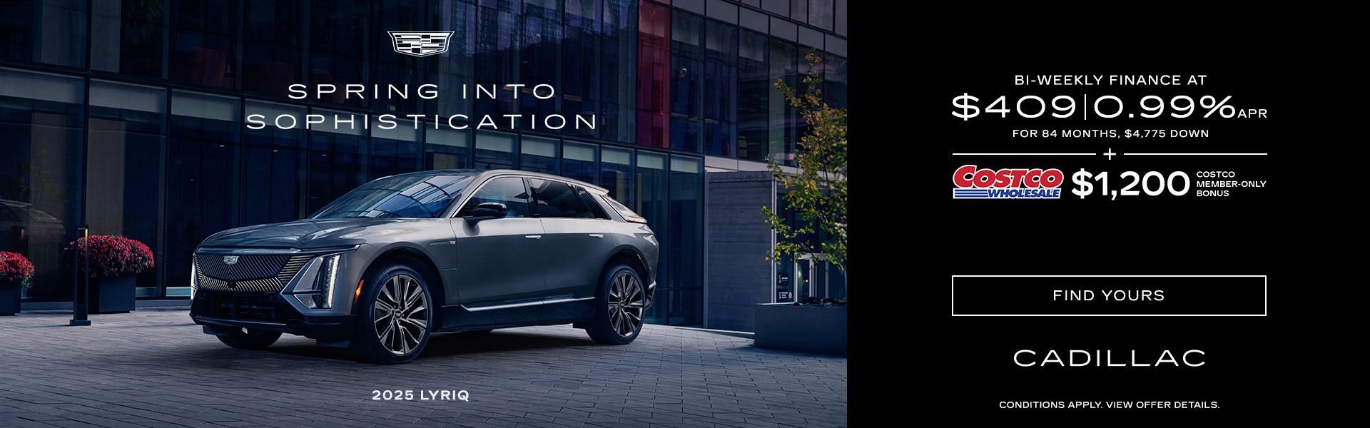 Cadillac -  AWD Lyriq Finance | COSTCO_9