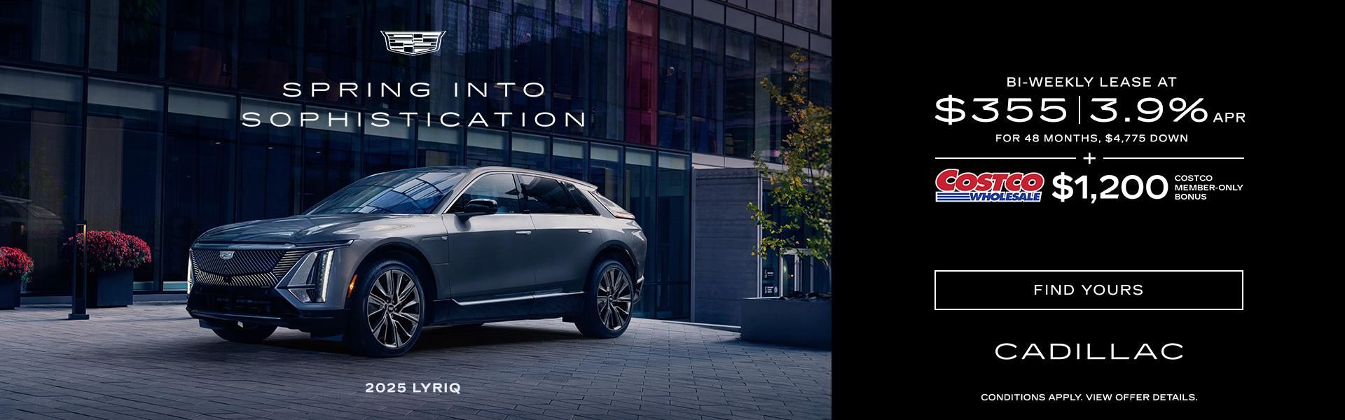 Cadillac -  AWD Lyriq Lease | COSTCO_8