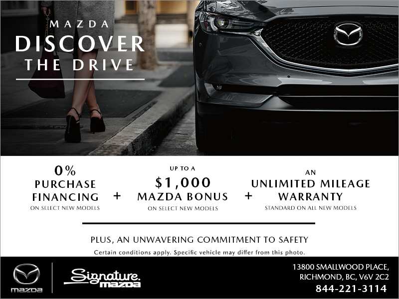 Signature Mazda In Richmond Mazda Discover The Drive